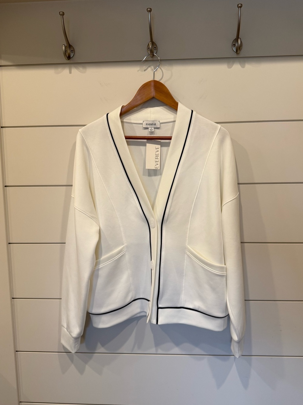 NWT Evereve Corinne Sleek Sweatshirt Size small - Picture 4 of 10
